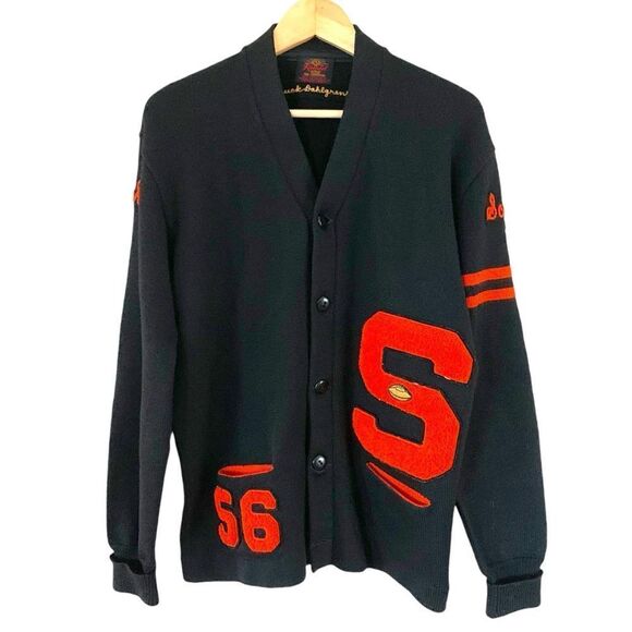 Vintage 1950’s Wool Letterman Varsity Sweater - Picture 1 of 10